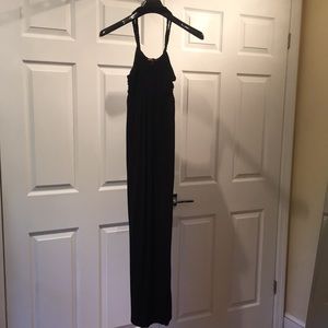 Black maxi dress